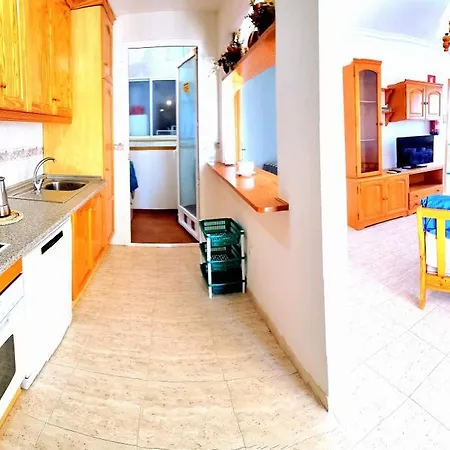 Atico Vistas Al Mar Con Dos Terrazas Veramar 5 En 1ª Linea De Playa Apartamento